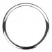 Bass Drum O's Sound Hole Ring Chrome 5'' Ring