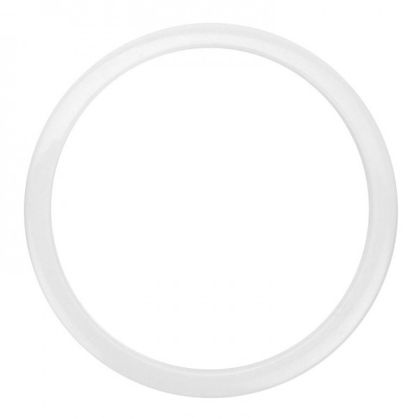 Bass Drum O's Sound Hole Ring White 4''