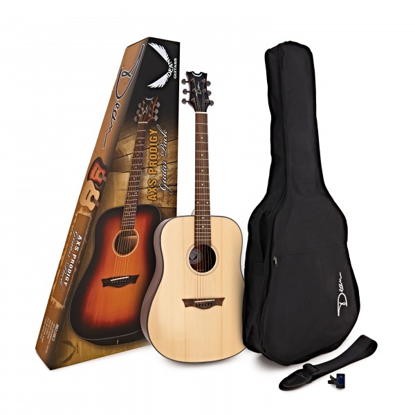 Dean AXS Prodigy Acoustic Pack, Gloss Natural