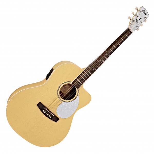 Cort Jade Classic Electro Acoustic, Pastel Yellow Open Pore