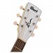 Cort Jade Classic Electro Acoustic, Pastel Yellow Open Pore