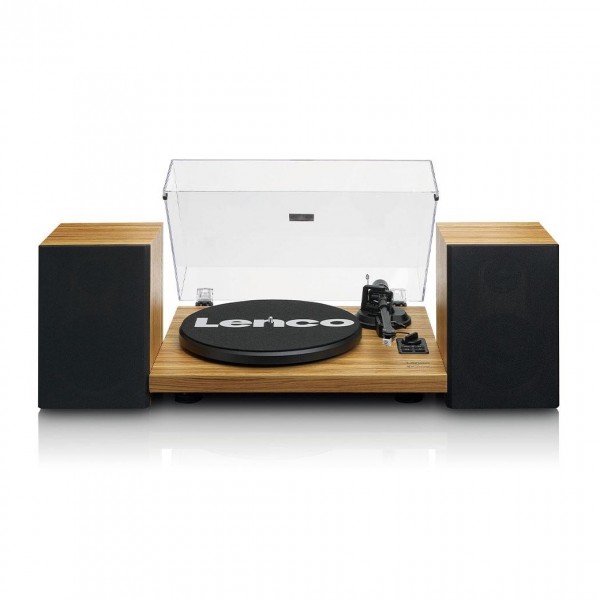 LS-500 Bluetooth Turntable and Speakers Package - Front Open