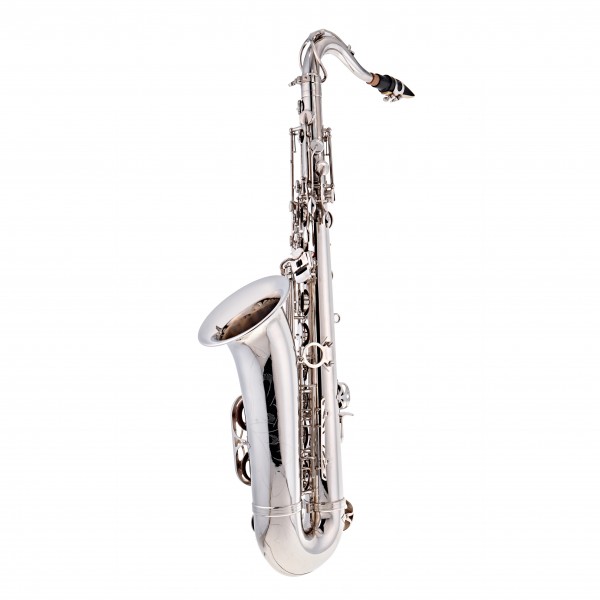 Tenor Saxophone by Gear4music, Nickel