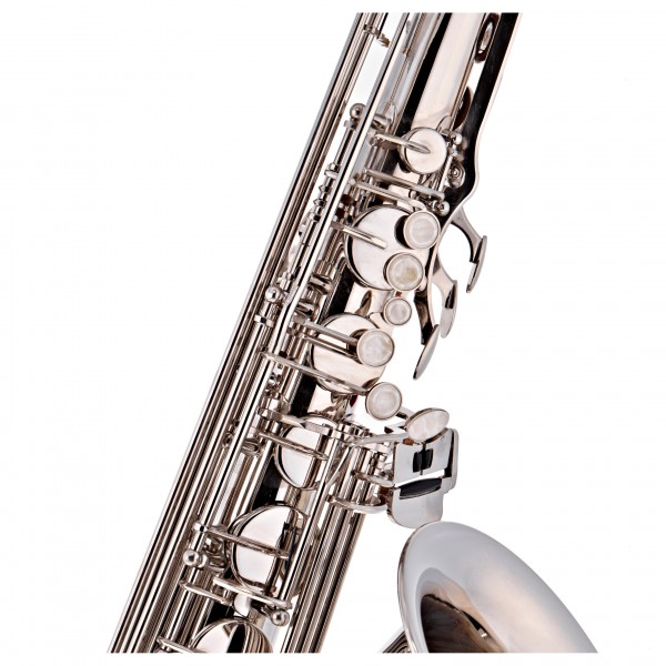 Tenor Saxophone by Gear4music, Nickel