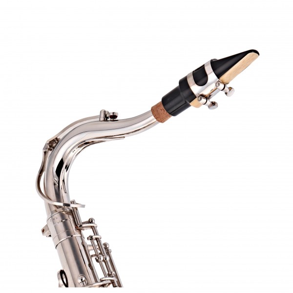 Tenor Saxophone by Gear4music, Nickel