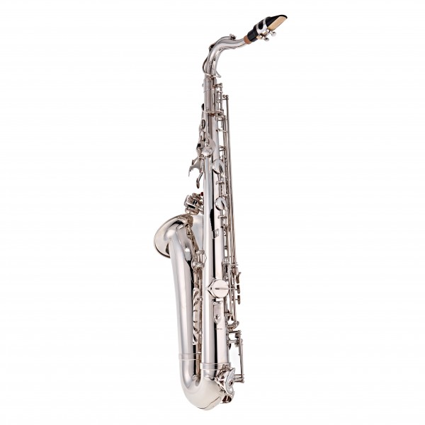 Tenor Saxophone by Gear4music, Nickel