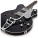 Gretsch G6636TSL Players Edition Silver Falcon CB DC w/ Bigsby, Black