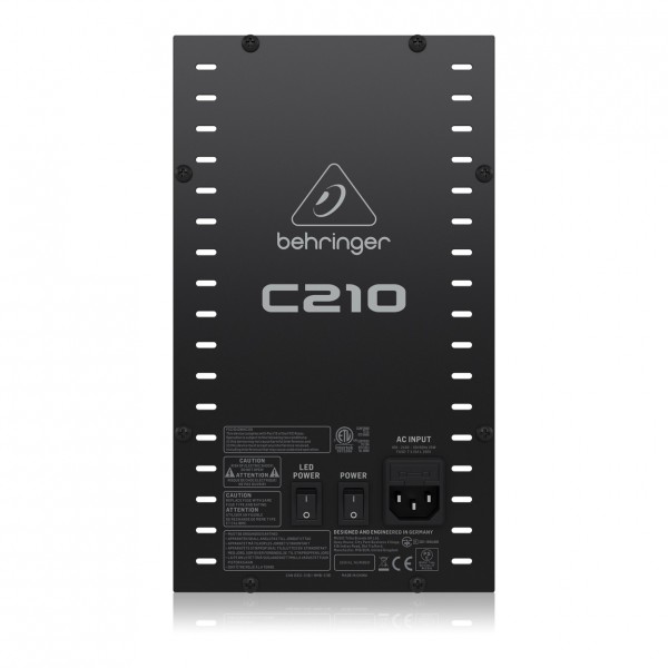 Behringer C210 Portable Column PA System - Rear Panel