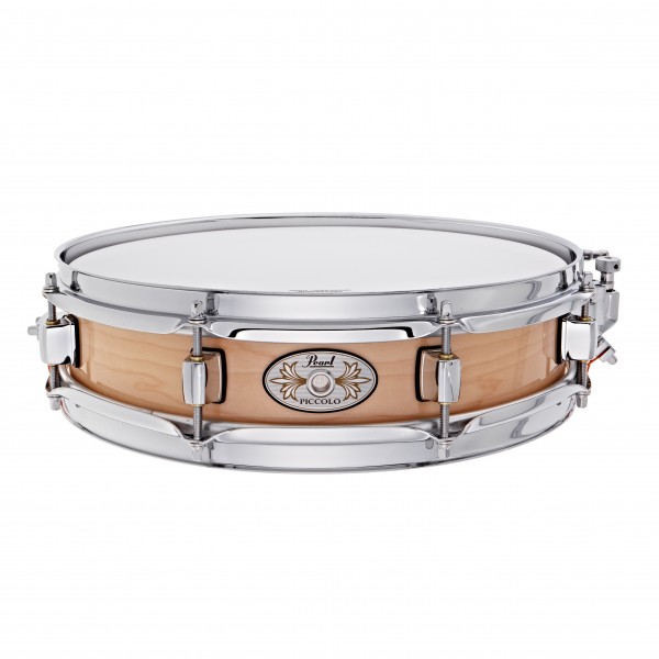 Pearl 13" x 3" Maple Piccolo Snare Drum, Natural Maple