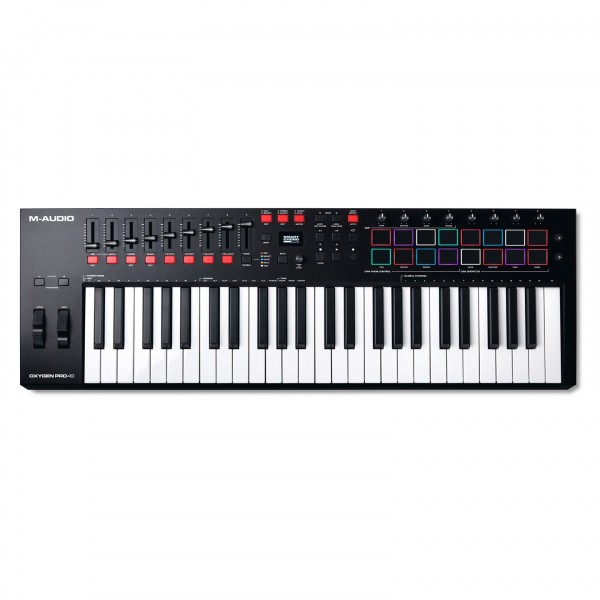 M-Audio Oxygen Pro 49 MIDI Controller - Top