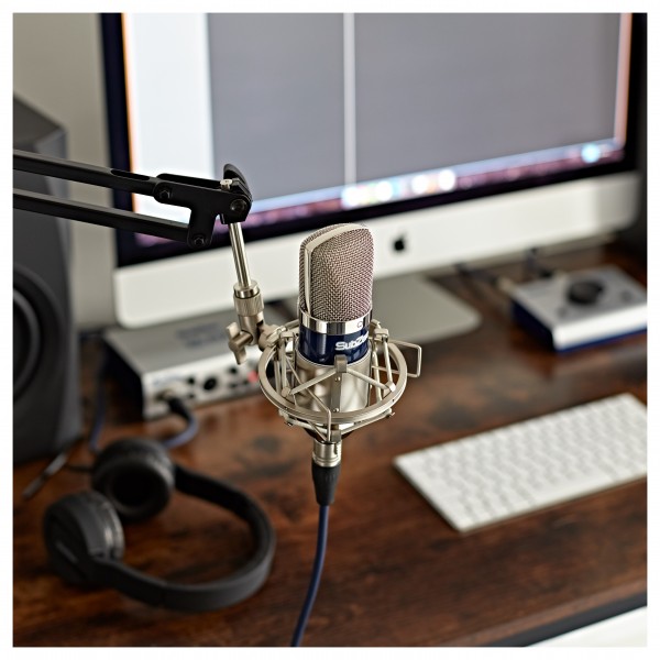 SubZero SZC-400 Condenser Microphone Studio Pack & Reflection Filter