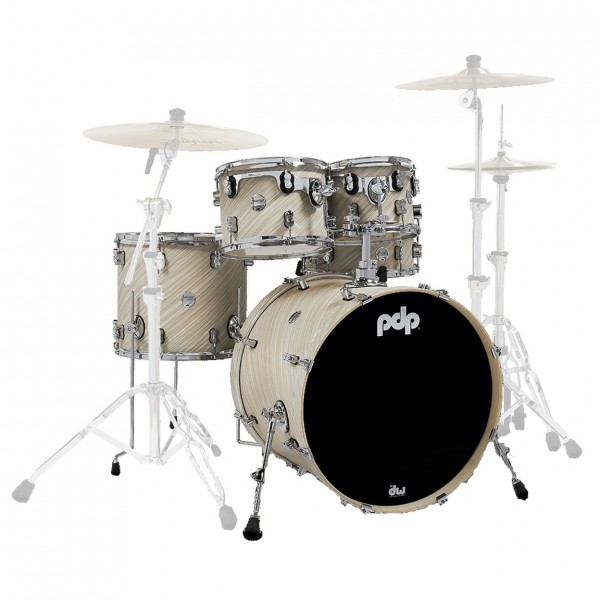 PDP Concept Maple 22" CM5 5pc Shell Pack, Twisted Ivory