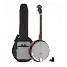 Pack avec Banjo &agrave; 4 Cordes par Gear4music