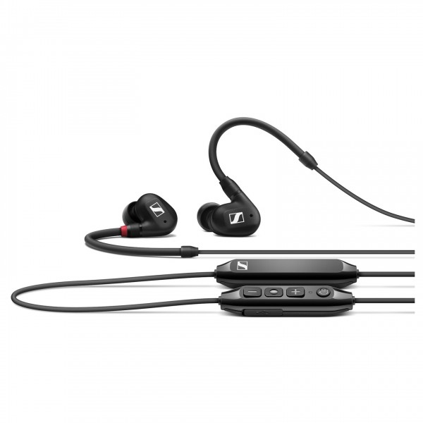 Sennheiser IE 100 Pro Wireless In-Ear Monitors, Black- Angled
