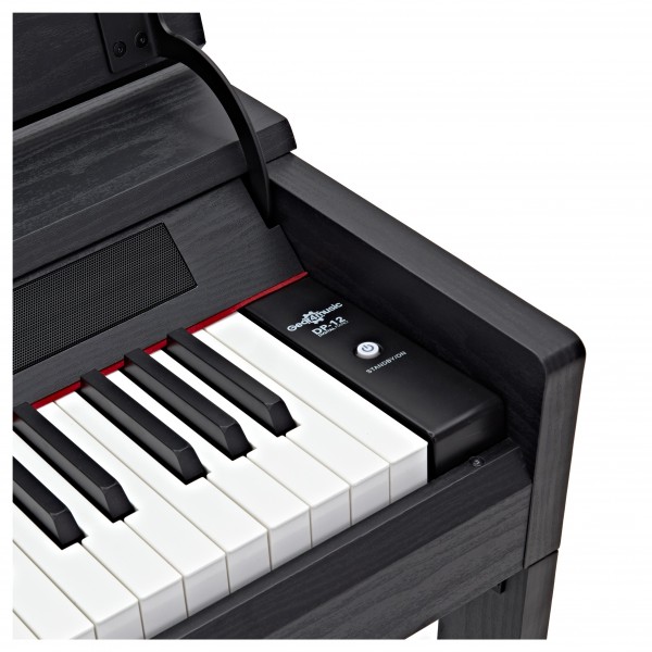 DP12 Compact Digital Piano by Gear4music, Matte Black at Gear4music