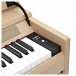 DP-12 Compact Digital Piano by Gear4music, Light Oak