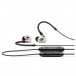 Sennheiser IE 100 Pro Wireless In-Ear Monitors, Clear- Angled