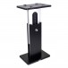 Zaor ISO MK III 600 Speaker Stand, Matt Black - Angled