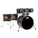 PDP Concept Maple 22" 7pc Shell Pack, Satin Charcoal Burst