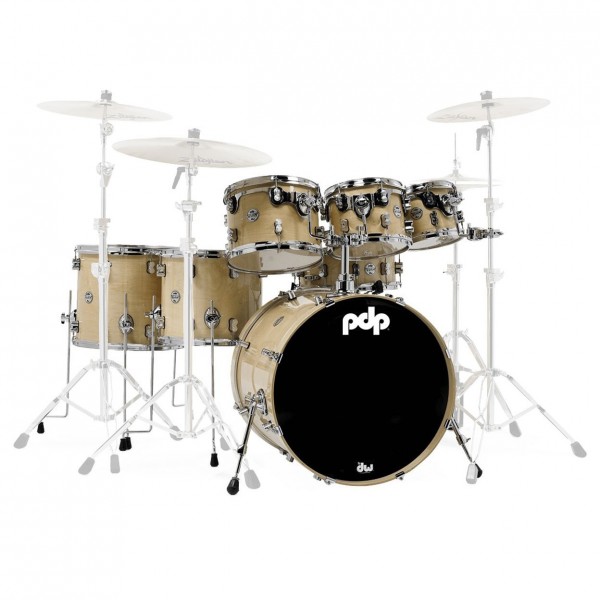 PDP Concept Maple 22" 7pc Shell Pack, Natura