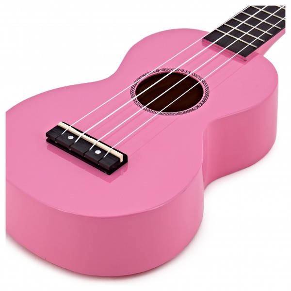 mahalo☆ Mahalo Rainbow Ukulele, Pink at Gear4music