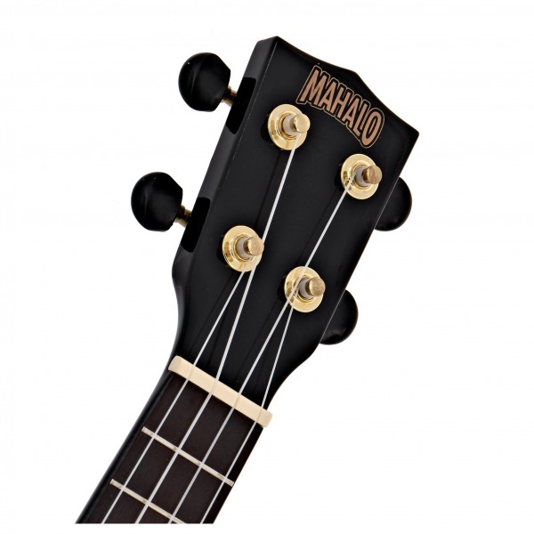 Mahalo Rainbow Ukulele, Black