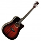 Tanglewood TW5EAVB Electro Acoustic, Antique Violin Burst