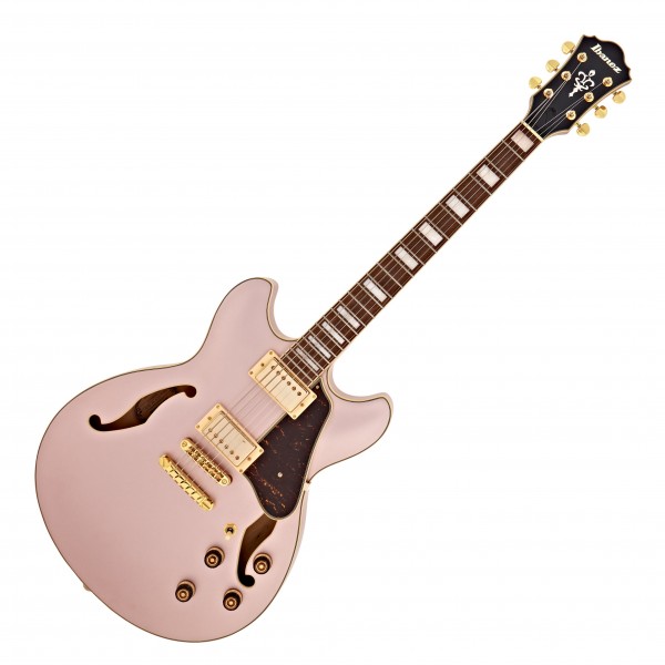 Ibanez AS73G Artcore, Rose Gold Metallic Flat