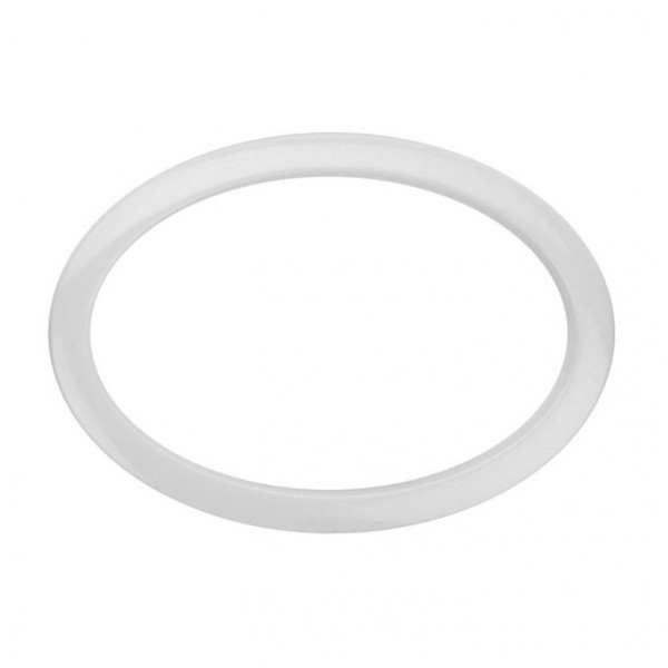 Bass Drum O's Oval Sound Hole Ring White 6''