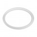 Bass Drum O's Oval Sound Hole Ring White 6''