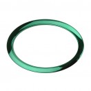 Bass Drum O's Oval Sound Hole Ring Green 6''