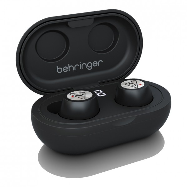 Behringer True Buds Audiophile Wireless Earphones - Earphones Inside of Case