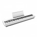 Roland FP-30X Digital Piano, White, Side