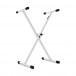 X-Frame Keyboard Stand, White by Gear4music