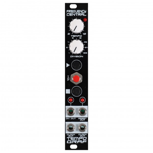 Frequency Central Tempograf Tap Tempo Module (4HP) - Front