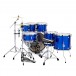 DDrum D2 22'' 7pc Drum Kit, Cobalt Blue Sparkle