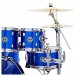 DDrum D2 22'' 7pc Drum Kit, Cobalt Blue Sparkle