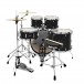 DDrum D2 22'' 5pc Drum Kit, Midnight Black