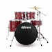 DDrum D2 22'' 5pc Drum Kit, Red Sparkle