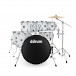 DDrum D2 22'' 7pc Drum Kit, White Gloss