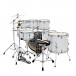 DDrum D2 22'' 7pc Drum Kit, White Gloss