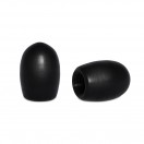Ahead Wood Sound Drumstick Tips, Black (5 Pair Pack)