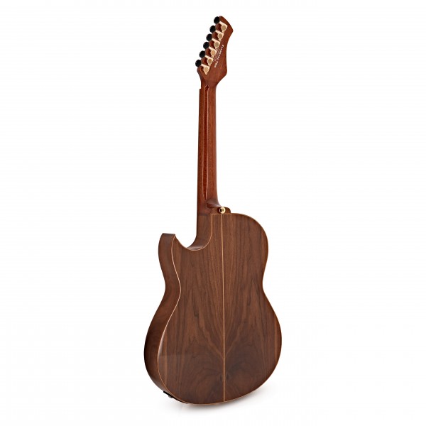Ortega FLAMETAL-TWO Ben Woods Electro Nylon String, Red Cedar
