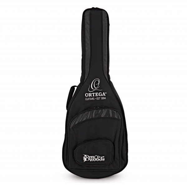 Ortega FLAMETAL-TWO Ben Woods Electro Nylon String, Red Cedar