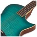 ESP LTD TL-6FM Electro Acoustic, Aqua Marine Burst