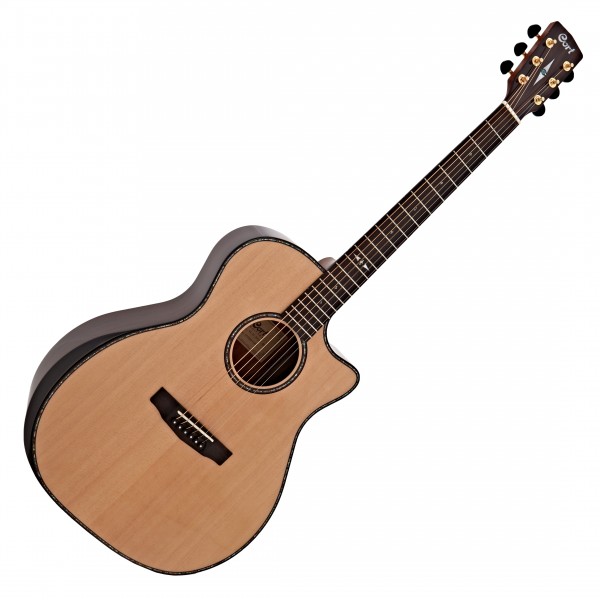 Cort GA-PF Bevel Electro Acoustic, Natural Glossy