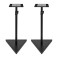 Studio Monitor Speaker Stands, Pair