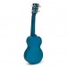 Mahalo Kahiko Ukulele, Transparent Blue