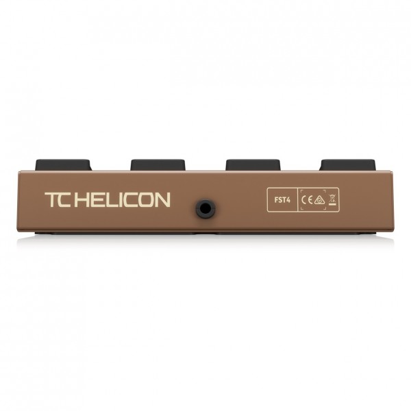 TC Helicon Harmony V100 Acoustic Amplifier - Footswitch Rear