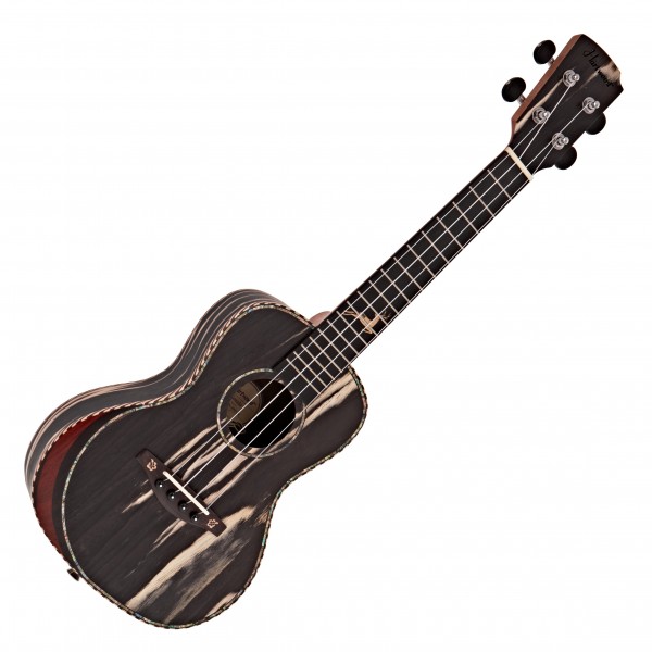 Hartwood Sonata Armrest Concert Ukulele, Technical Black